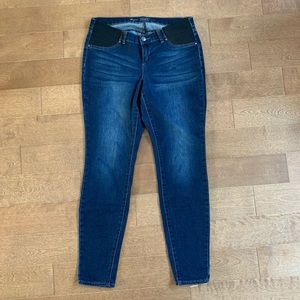 👗3/$20 THYME MATERNITY Now & after fit jeans sz S